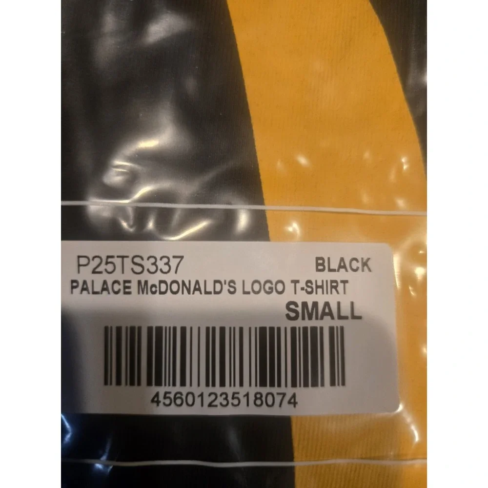 NEW Palace x McDonald's Logo T-shirt Size Small Tee